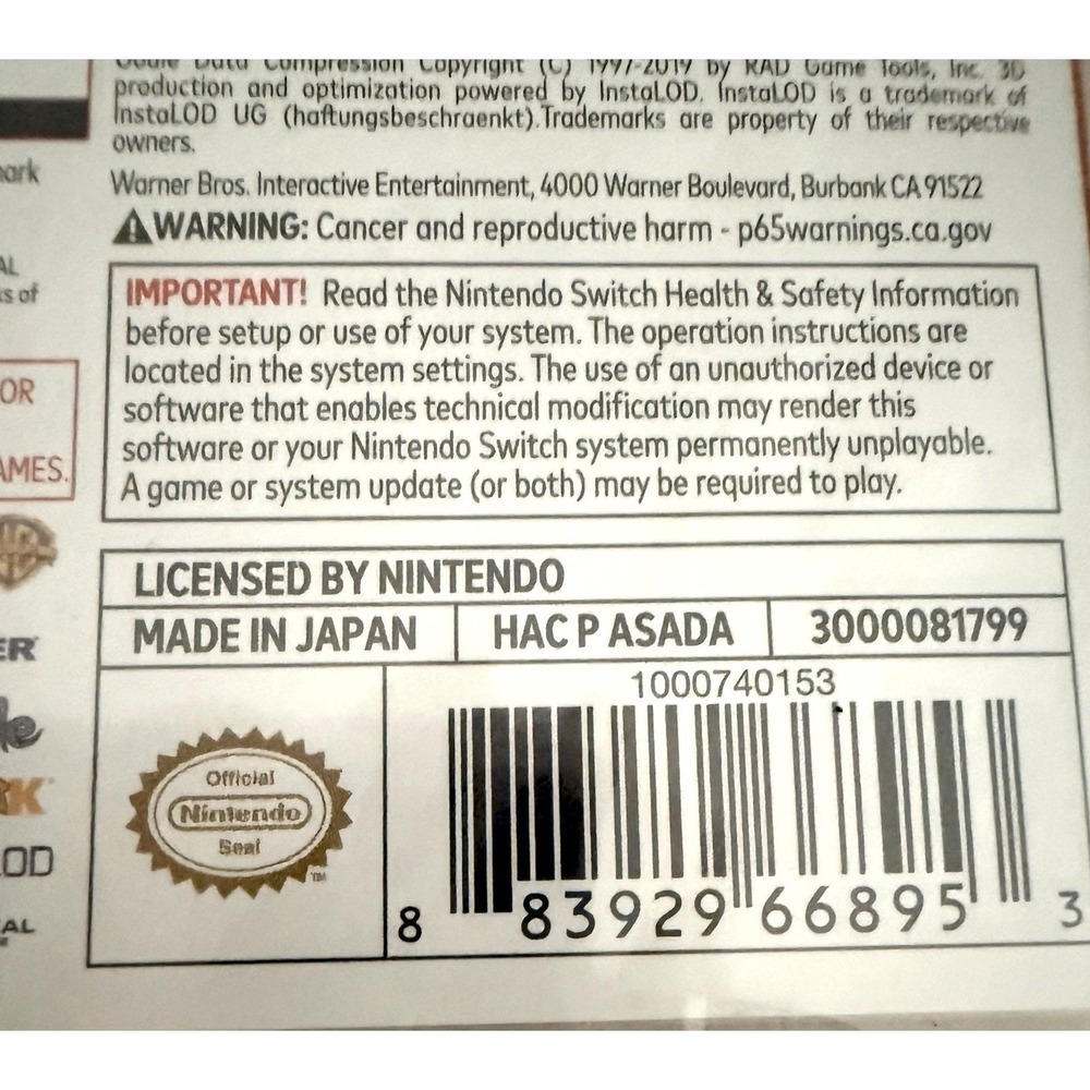 Mortal Kombat 11 Nintendo Switch Brand New Sealed Fighting Game MK11 2019 WB - Picture 7 of 10